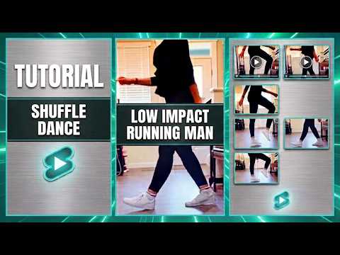 Shuffle Dance Low Impact Running Man Tutorial