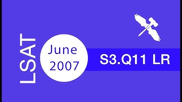 LSAT PrepTest June 2007 Section 3 Question 11 Feathers recently taken - 7Sage