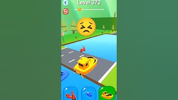 🚜🚕🚒Shape-shifting #shorts game level 372 shaping shifting transform funny racing mobile android game