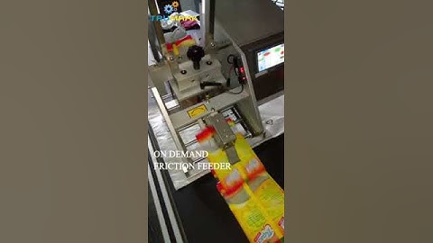 ON DEMAND FRICTION FEEDER - bags, leaflets, cards