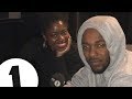 Kendrick lamar backstage in london with clara amfo