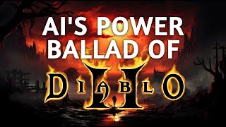 Diablo II Rock Power Ballad. AI generated