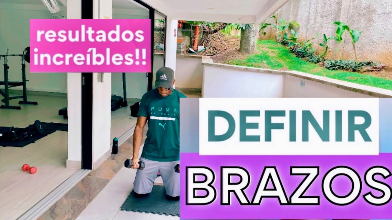 Define y Tonifica Tus Brazos con Esta Rutina Poderosa con Mancuernas