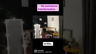 My #workspace #transformation 🌱