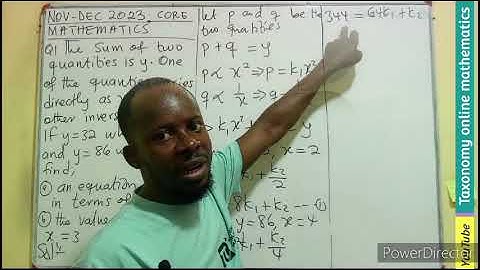 WASSCE November/December 2023 Core Mathematics Question No. 1