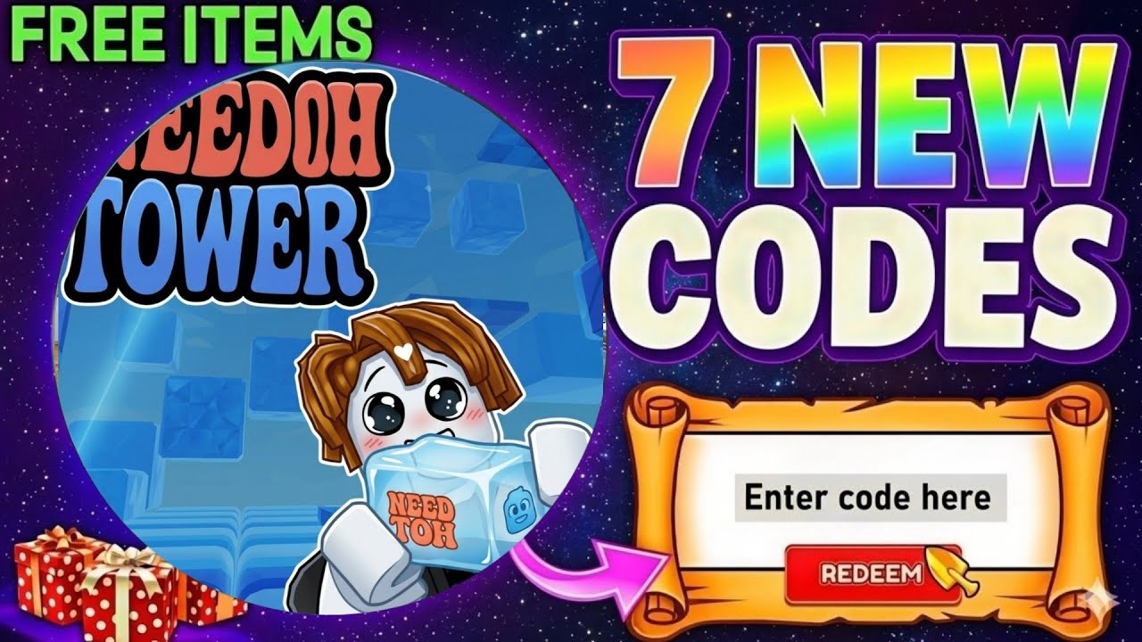 *SECRET UPDATE!* | Needoh Tower CODES 2026 (ROBLOX Needoh Tower) - YouTube