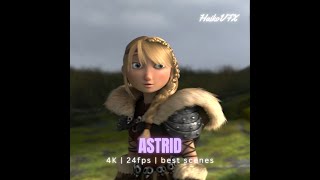100X Scenepack How To Train Your Dragon 2 - Astrid 4K 24Fps