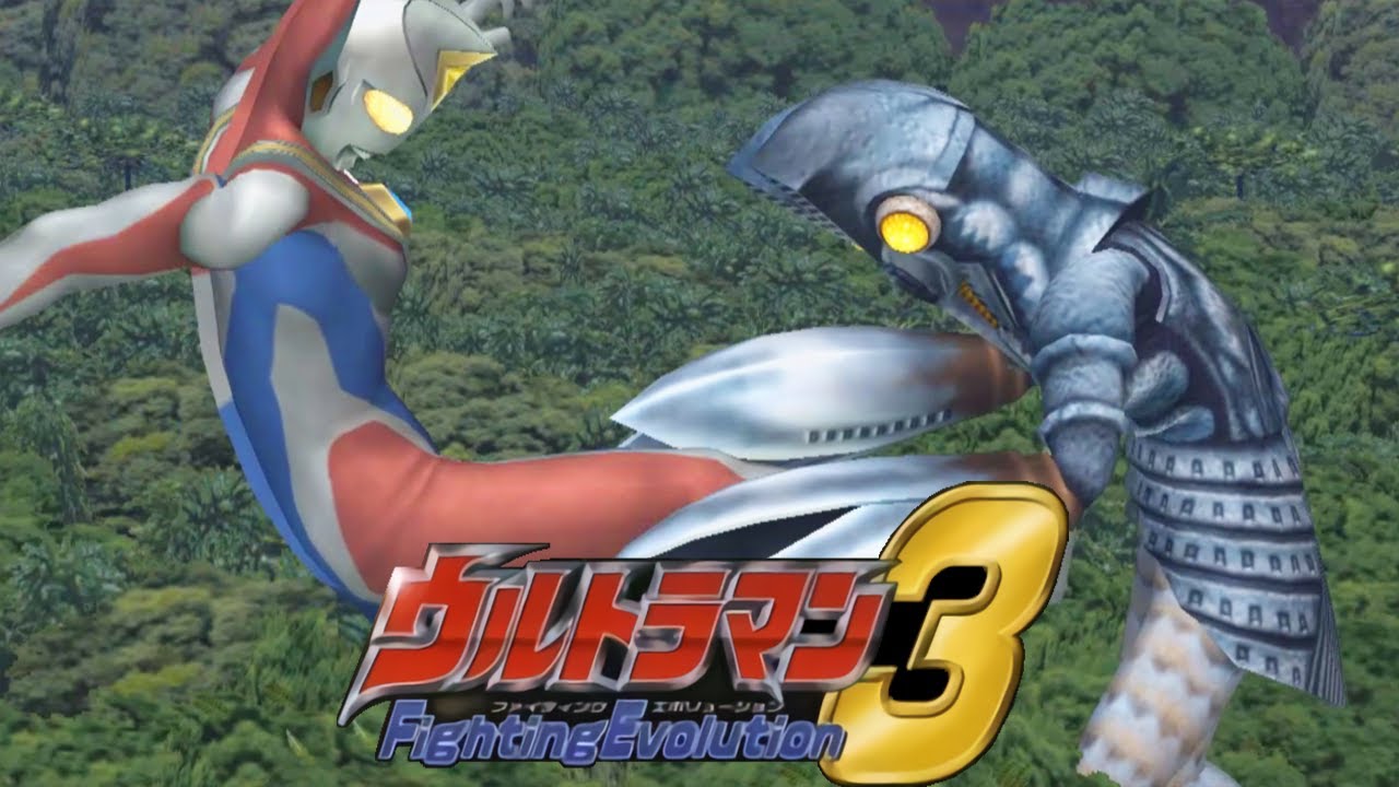 Ultraman Fighting Evolution 3 Sur PS2 – Version Japonaise, Jeu De Combat Et Robot