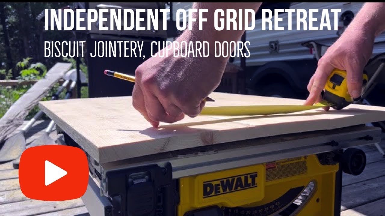 Building Cupboard Doors Off Grid Cabin YouTube