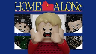 Лего Один дома. Home alone. Лего анимация / Blender lego animation