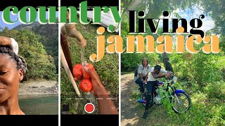 Life in the countryside of Jamaica | wash day at a river, searching duck flower, cashew fruit! by T'keyah B 10,888 views 3 years ago 16 minutes