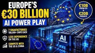 Europe Is Building Seven Giant AI Factories to Escape US Dependence