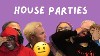THE RESPONSES 😭 | AMERICANS REACT TO ASKING BLACK AND WHITE PEOPLE THE SAME QUESTIONS: HOUSE PARTIES