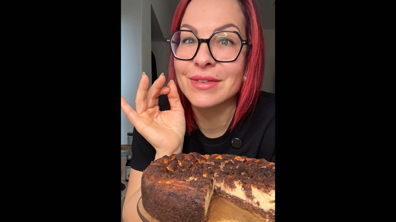 Glutenfreier Russischer Zupfkuchen ohne Zucker | Low-Carb Käsekuchen Rezept