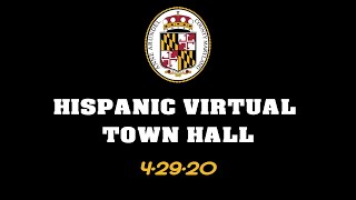 Hispanic Virtual Town Hall | 4/29/20