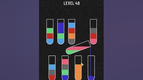 Water Sort Puzzle level 48 | Gameplay Mobile Games