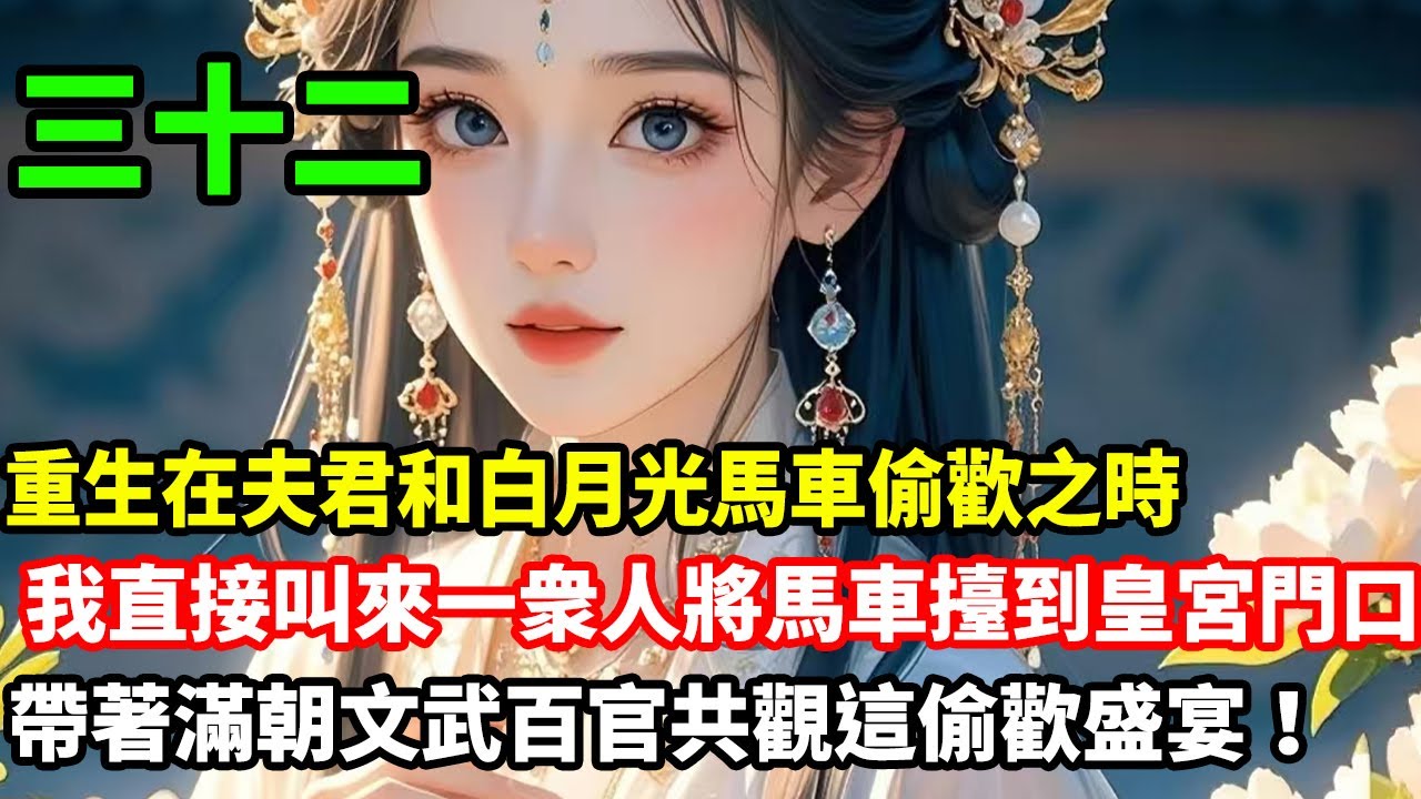 续集三十二来了：重生在夫君和白月光馬車偷歡之時，我直接叫來一衆人將馬車擡到皇宮門口，帶著滿朝文武百官共觀這偷歡盛宴！