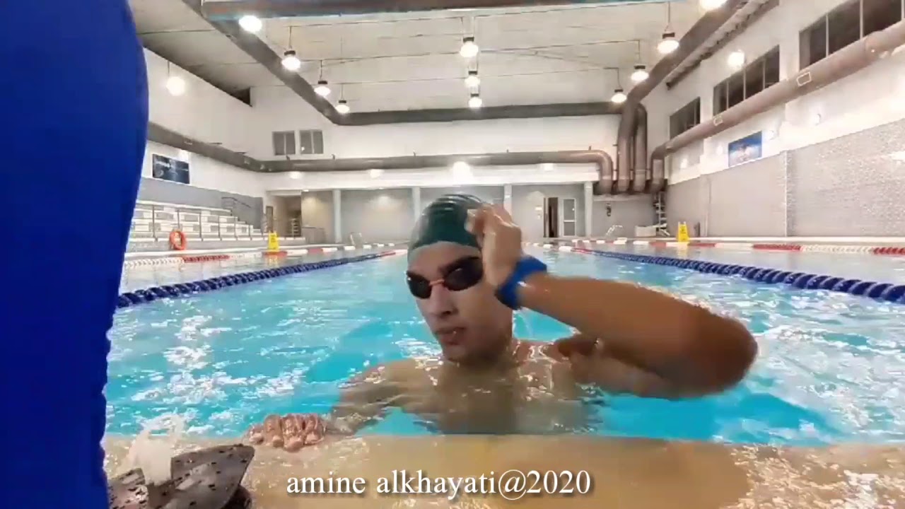 حوار مع بطل المغرب في السباحة🏊‍♂️أجيو تسمعو بطل المغرب فين تعلم سباحة🤔