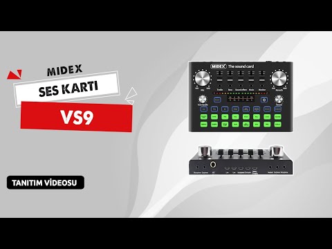 Midex VS9 Stüdyo Kayıt