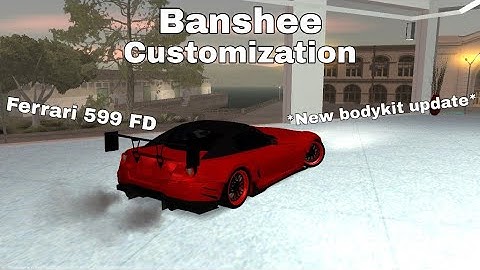 Banshee customization 599 FD Bodykit + BBS Rims | MTA SA Need For Speed San Andreas