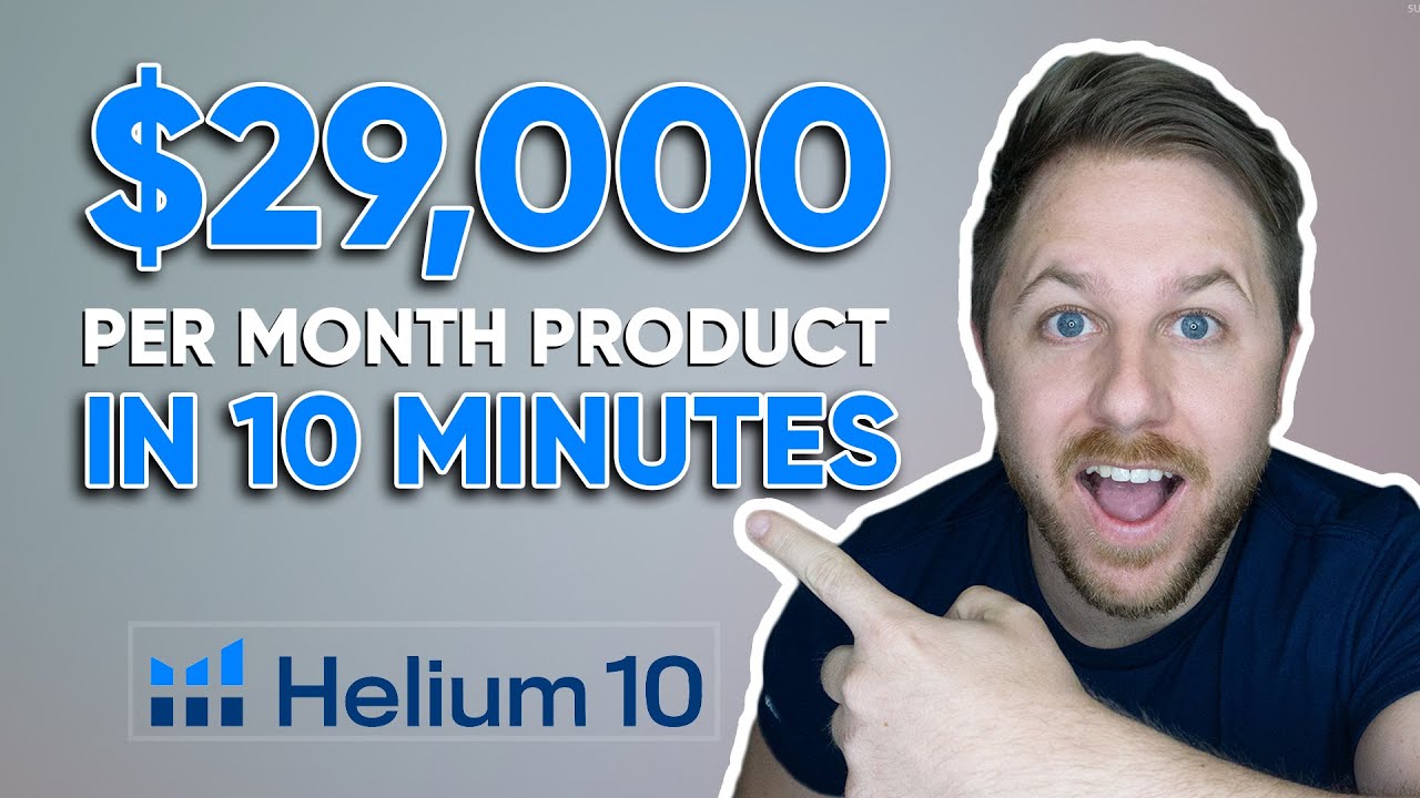 How To Find Products To Sell On Amazon Using Helium10 Beginner Amazon FBA Product Research