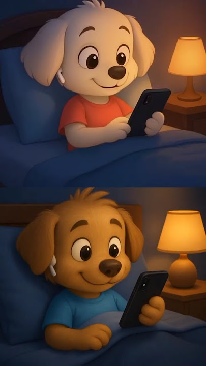 Online Love Story of Two Puppies | Cute Puppy Chat & Love | Echoes of Animals