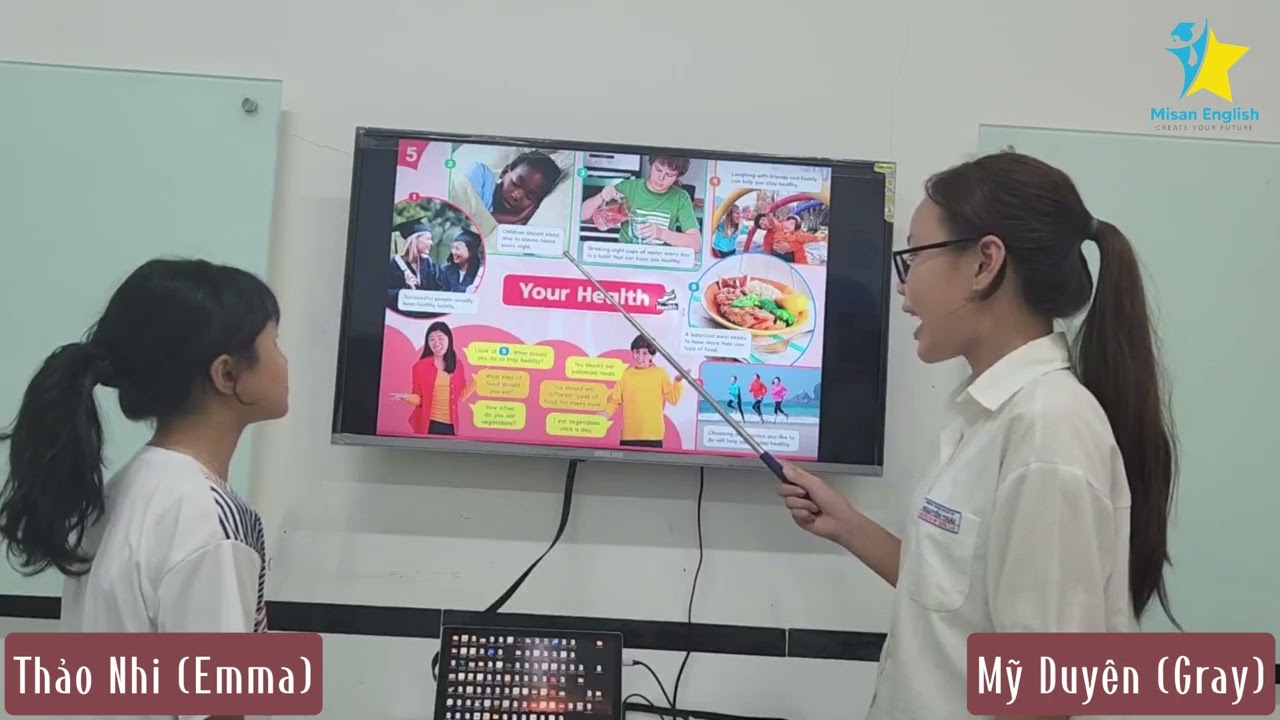 Thảo Nhi (Emma) & Mỹ Duyên (Gray) - Test Unit 5,6 (Up 5)