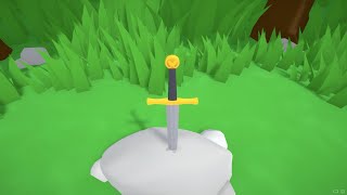 伝説の剣を抜くゲーム【The one who pulls out the sword will be crowned king】