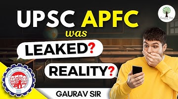 APFC 2023 was leaked? | Complete Scenario| UPSC EPFO EO/AO & APFC 2025