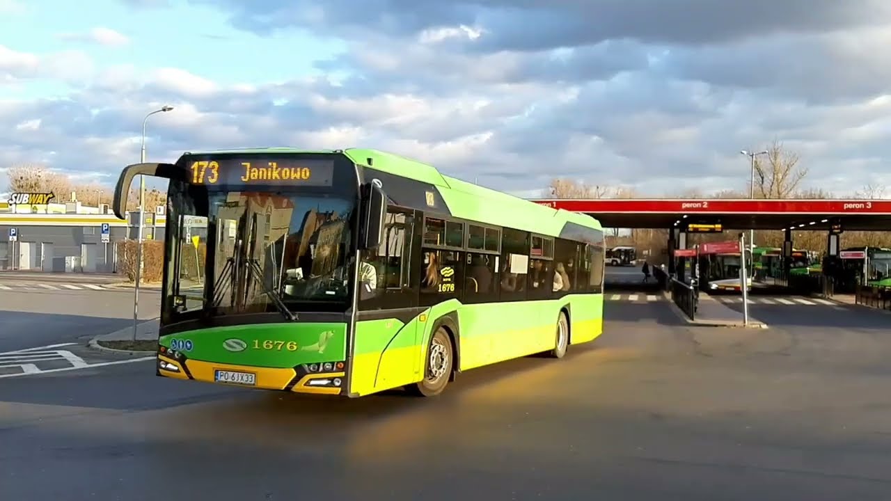 Autobusy w Poznaniu - zimą 2021/2
