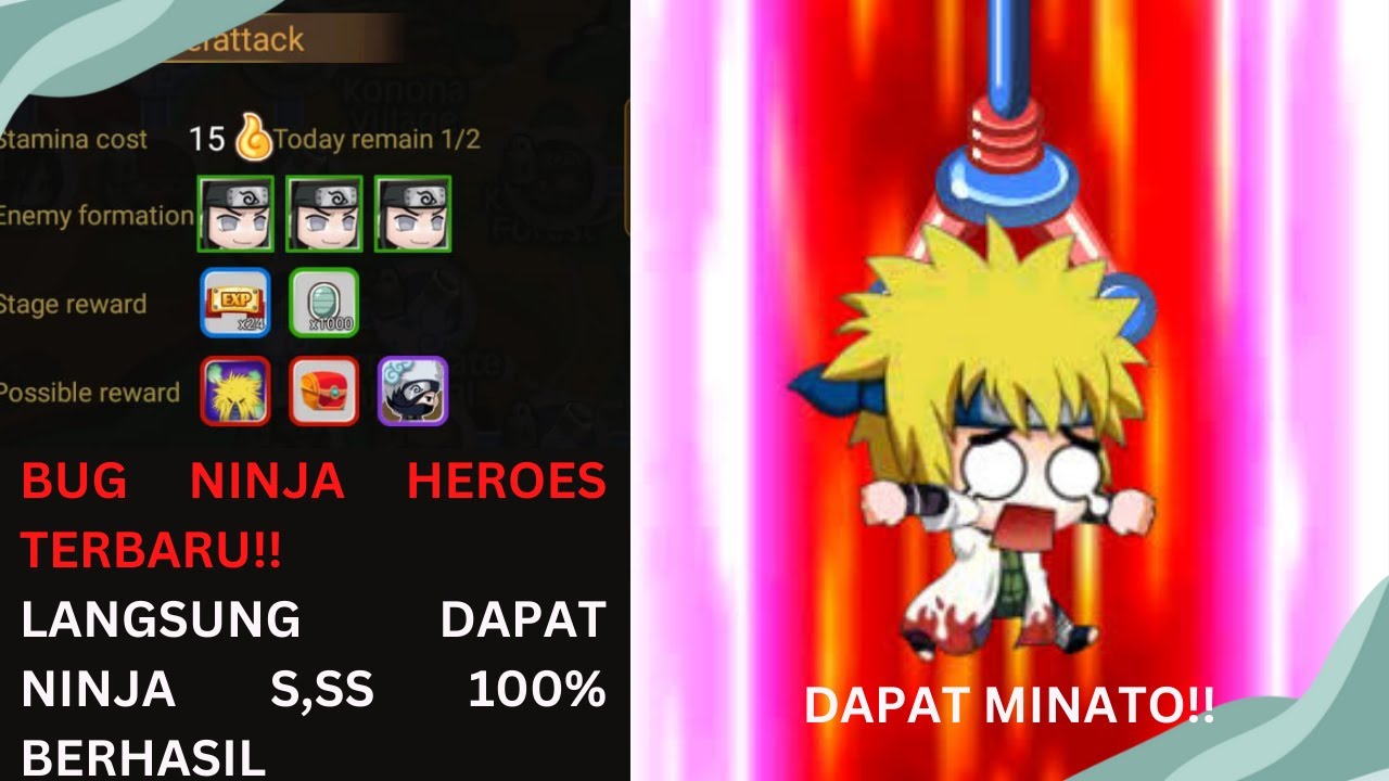 Bug Ninja Heroes Terbaru!! Langsung Dapat Scrool Ninjusu dan Ninja SS ...