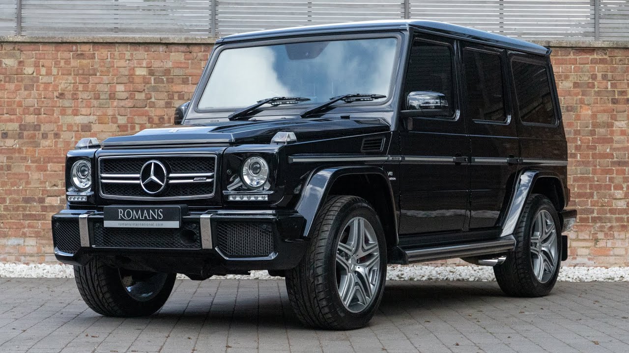 15 Mercedes Amg G63 Obsidian Black Metallic Walkaround Interior Youtube