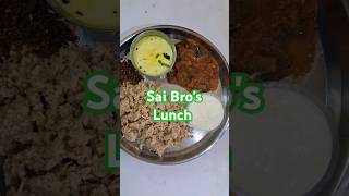 Saibros Lunch Menu  14oct2025