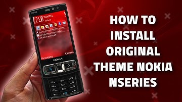 How to install original theme Nokia N series for Symbian s60v3