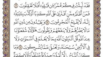 سورة يونس من الآية (  11 ) الى الآية ( 25 ) مكررة  9 مرات بصوت الشيخ محمد أيوب رحمه الله