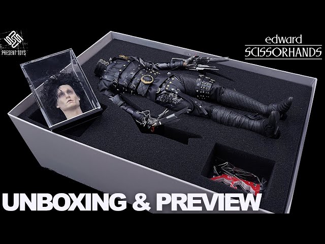 Present Toys Edward Scissorhands 1/6 Scale Figure Unboxing