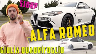 510 at gücü Arxa Təkərdə | Alfa Romeo Giulia Quadrifoglio incələməsi