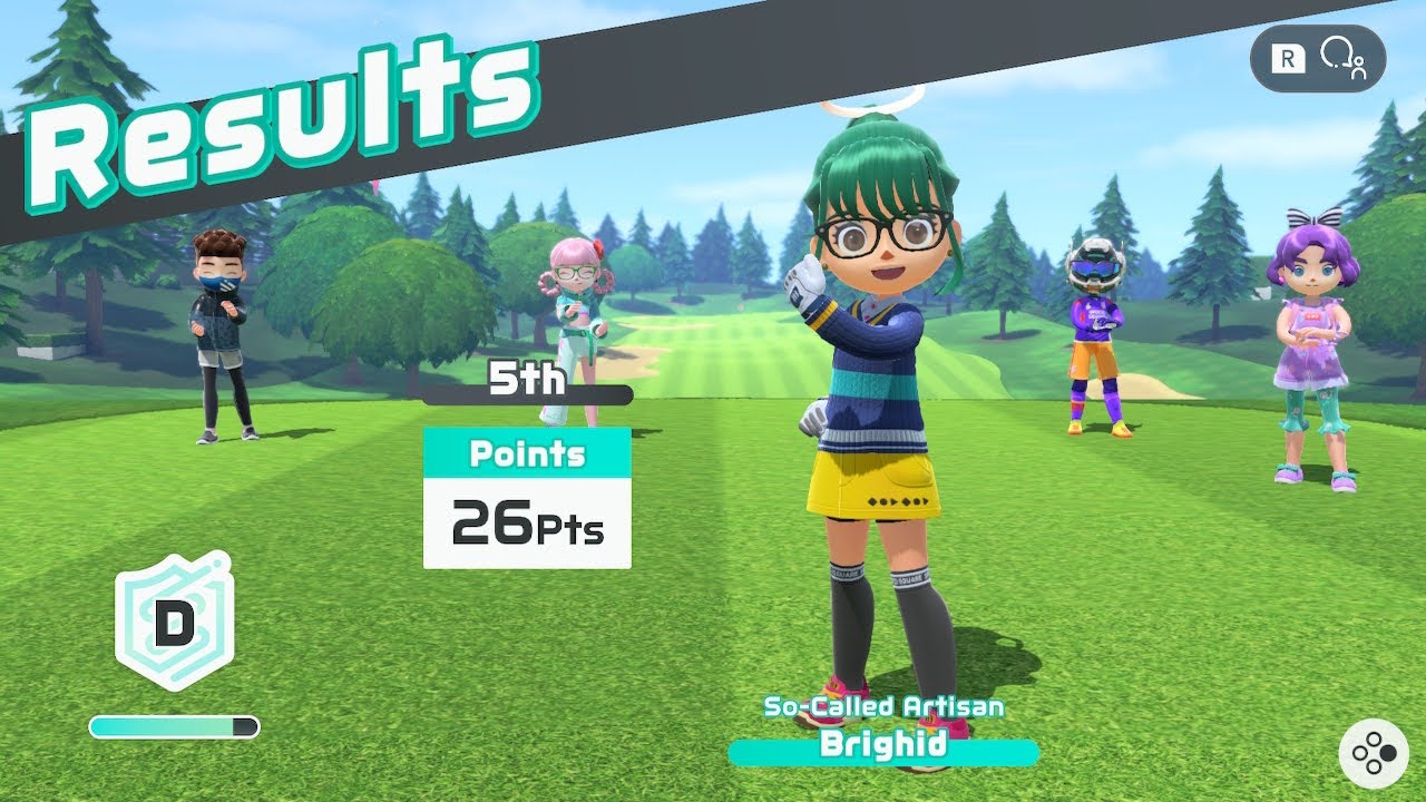 This chip-in did not save me from 5th place. (Switch Sports) - YouTube