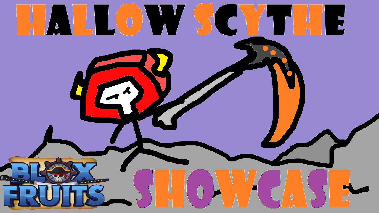 Blox Fruit Hallow Scythe Showcase YouTube