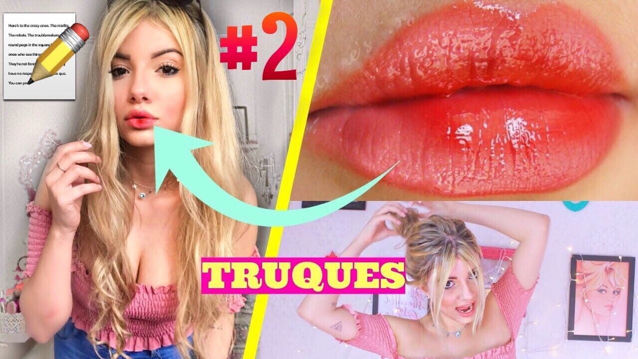 10 Truques para VOCÊ Ficar Bonita SEM Esforço! TODO Dia/ESCOLA #2 | Michelle Almendra