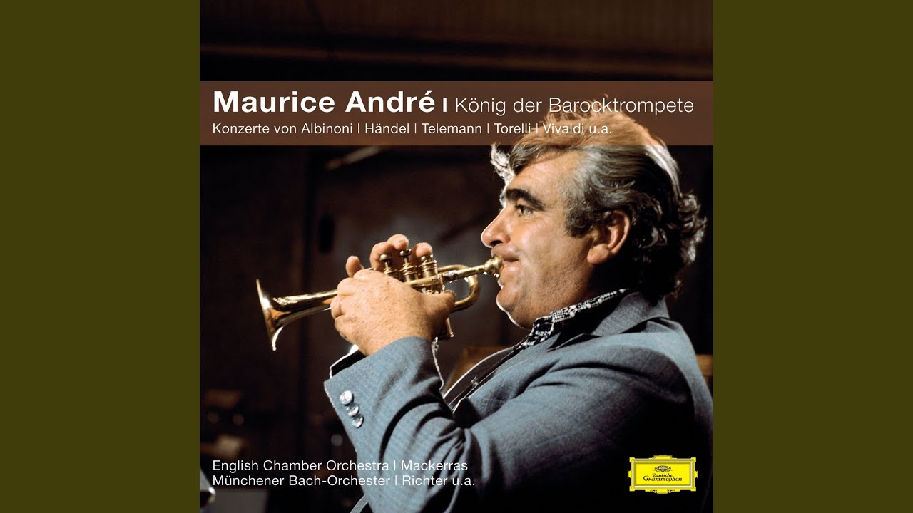 Albinoni Trumpet Concerto in D minor 3. Adagio YouTube