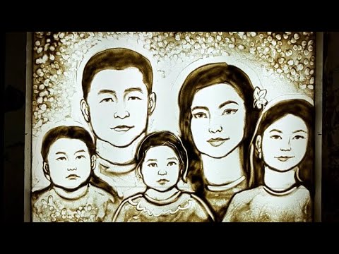 Поздравление на юбилей 40 лет. Кумды анимация мерей тойга куттыктау. SandArtKz