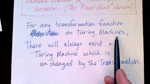 Lecture 53/65: The Fixed Point Theorem