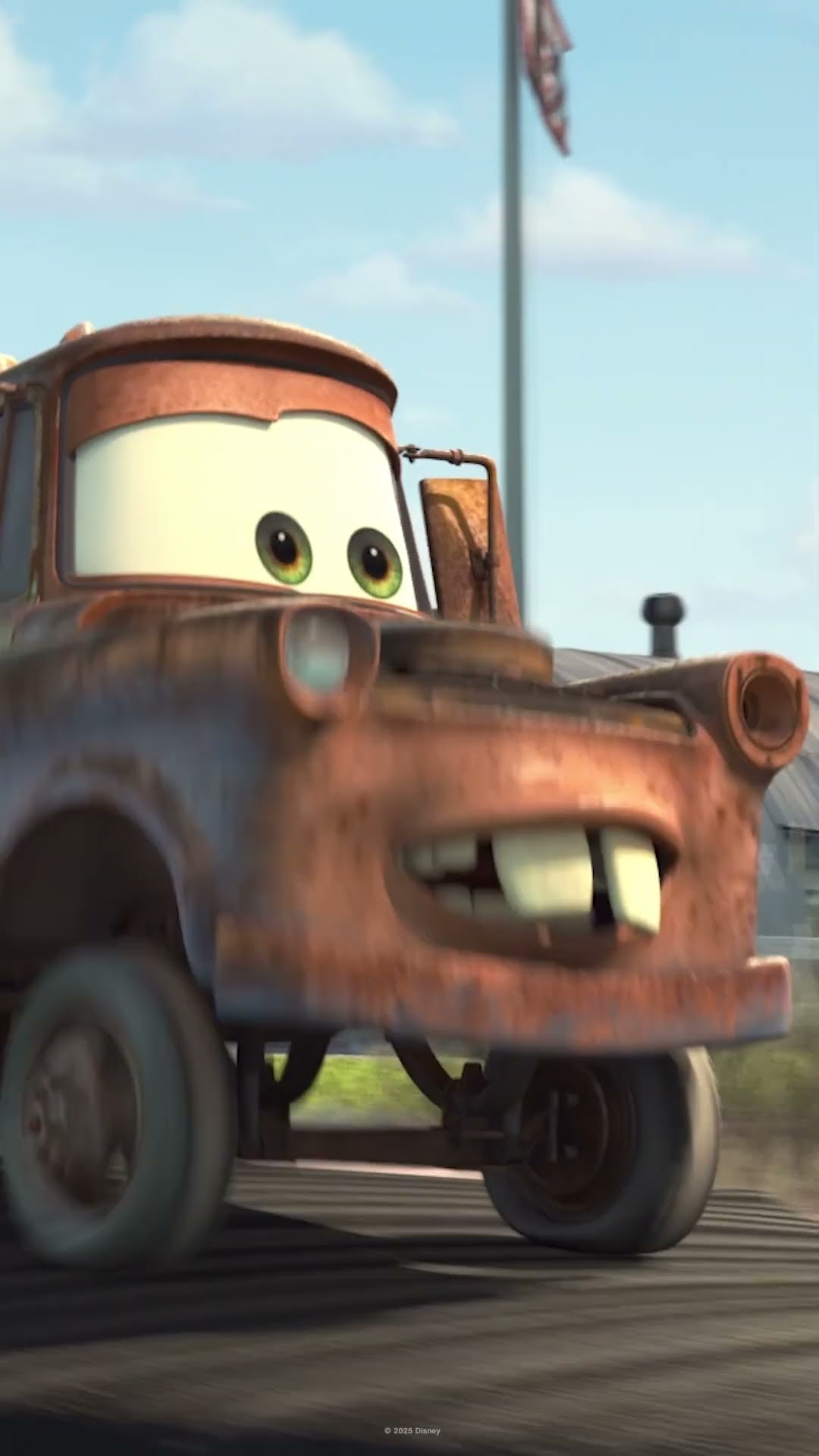 Rayo McQueen Arregla la Carretera