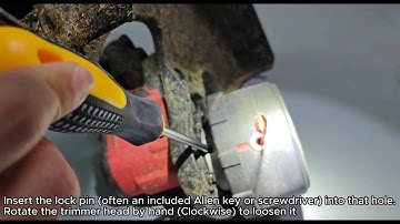 Replace the Trimmer Head Milwaukee String Trimmer