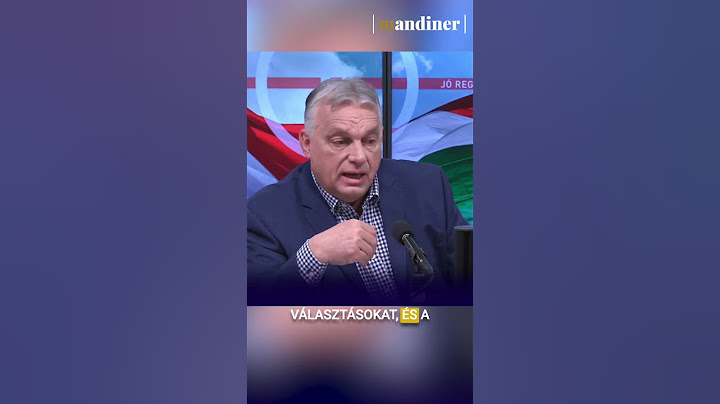 🇭🇺 🇺🇸 A magyar-amerikai kapcsolatokról Orbán Viktor beszámolt! #mandiner #orbánviktor #donaldtrump