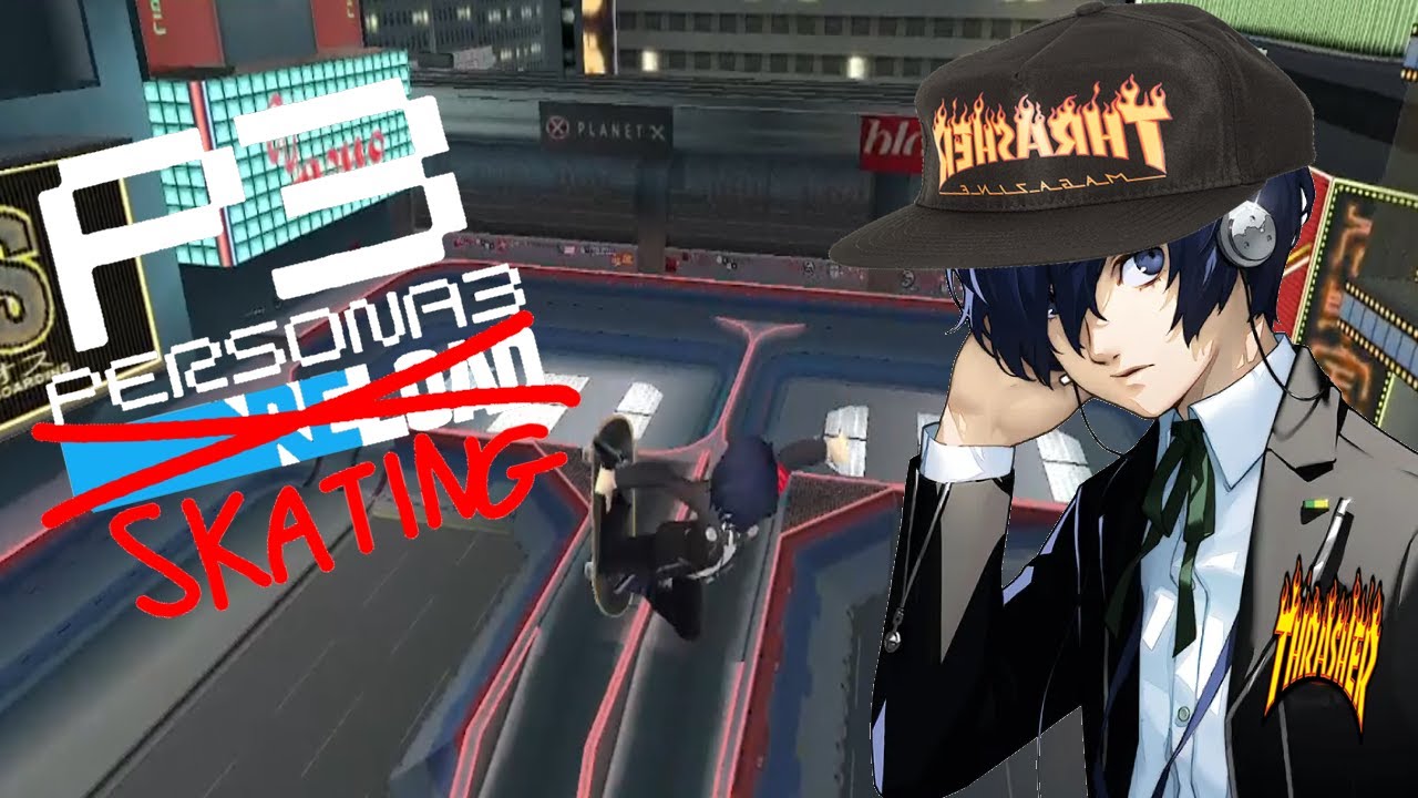 Persona 3: Skating in Moonlight