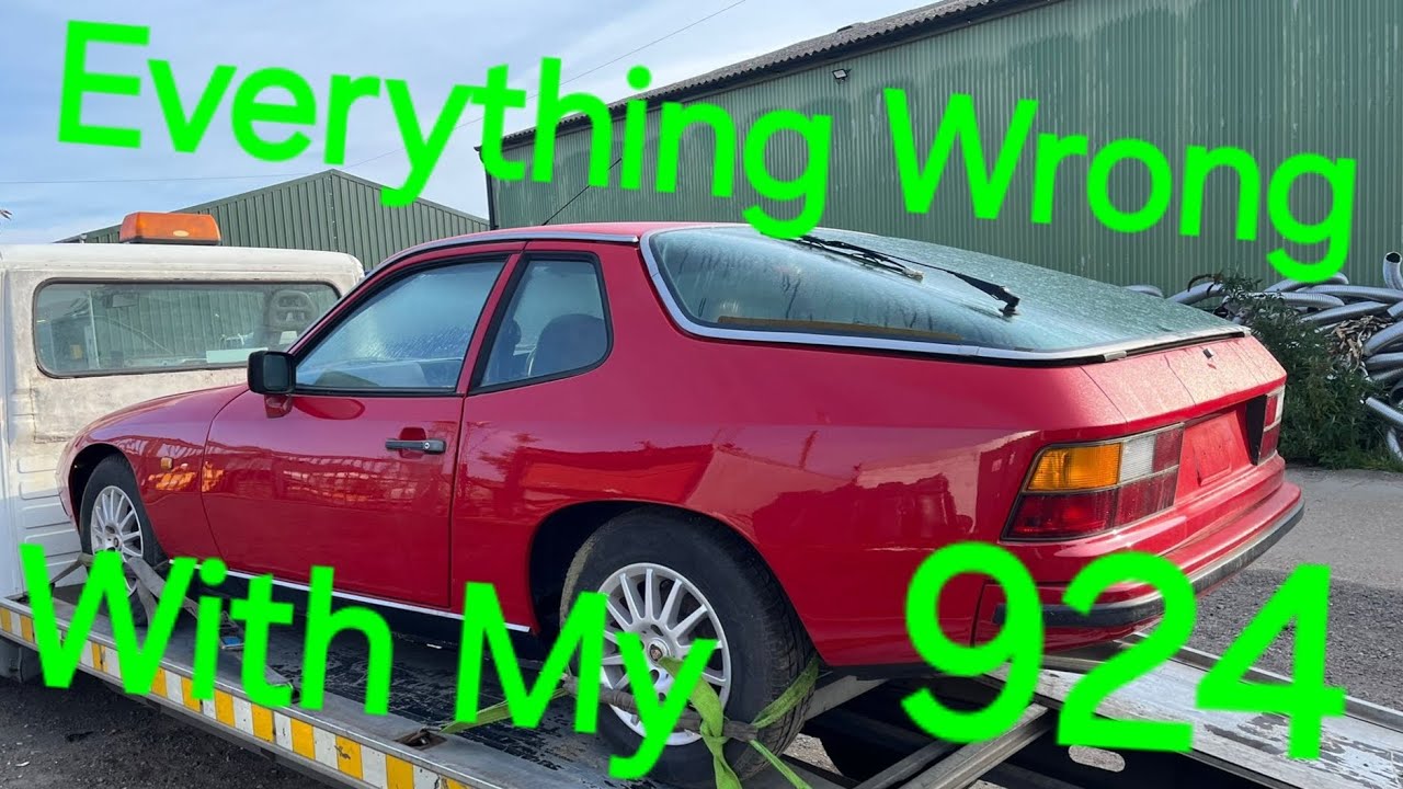 Everything Wrong with my Porsche 924 - YouTube