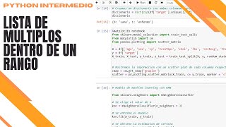 Celebrity Ejercicios intermedios de Python: lista de múltiplos dentro de un rango Wealth