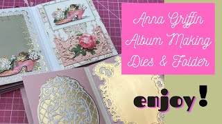 Anna Griffin Album Making Dies and Folder